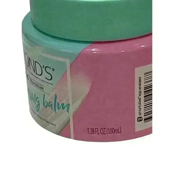 Pond's Cold Cream Cleansing Balm Melts Makeup Moisturizes Skin-3.38 oz - Picture 3 of 7